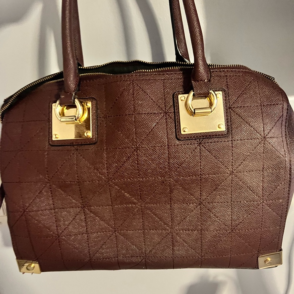 ALDO burgundy handbag